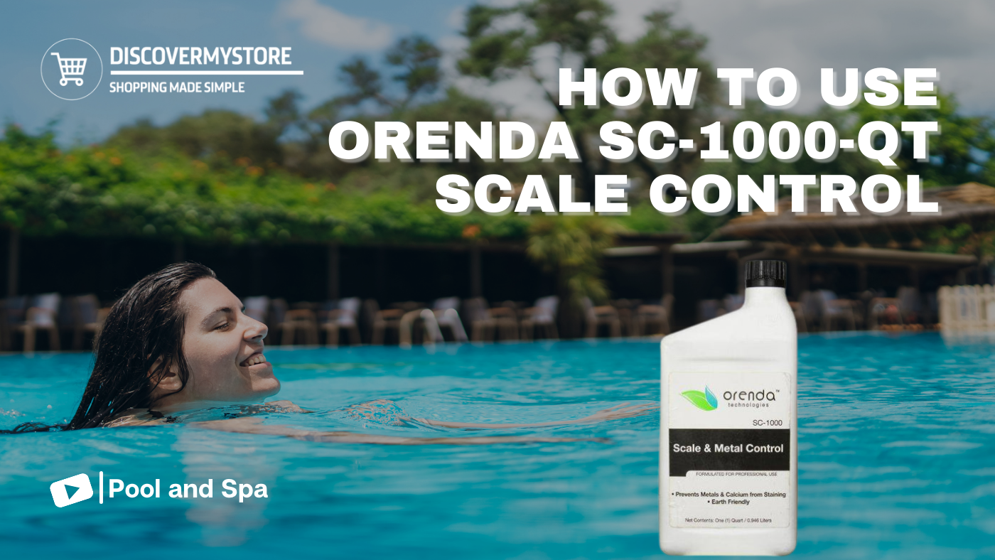 How to Use Orenda SC-1000-QT Scale Control and Metal Chelant How to Use Orenda SC-1000-QT Scale Control and Metal Chelant