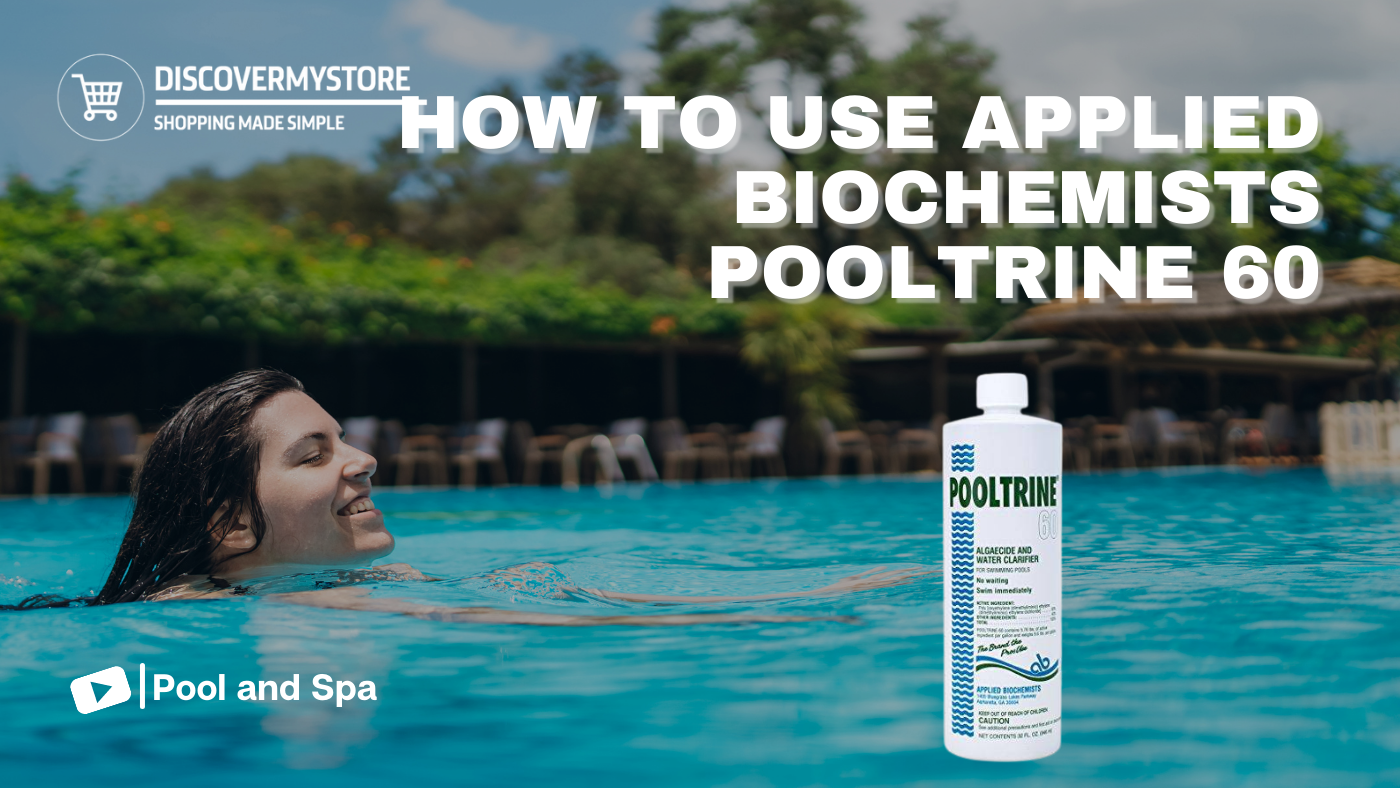How to Use Applied Biochemists Pooltrine 60 How to Use Applied Biochemists Pooltrine 60