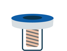 Drop the solar ionizer into the water purifier image