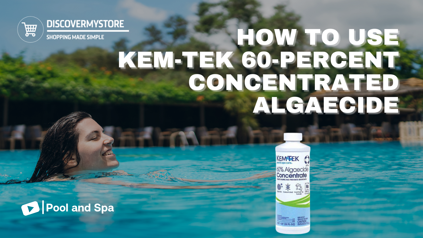 How to Use Kem-Tek 60-Percent Concentrated Algaecide 