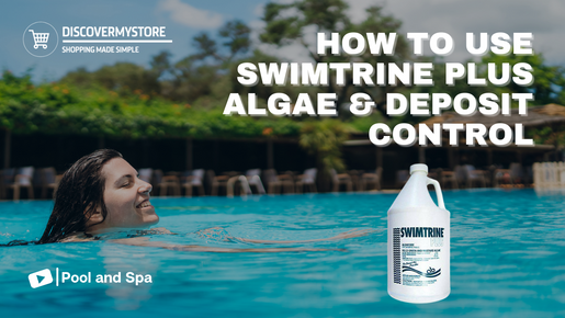 How to Use Swimtrine Plus Swimming Pool Algae & Deposit Control