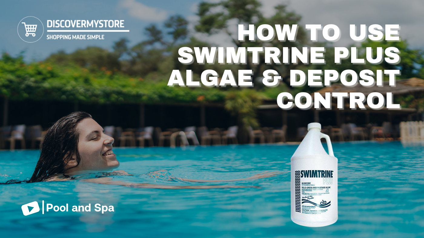 How to Use Swimtrine Plus Swimming Pool Algae & Deposit Control 