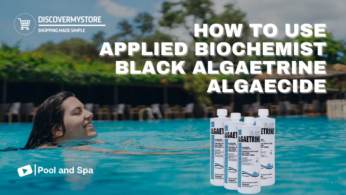How to Use Applied Biochemist 406303A Black Algaetrine Algaecide 