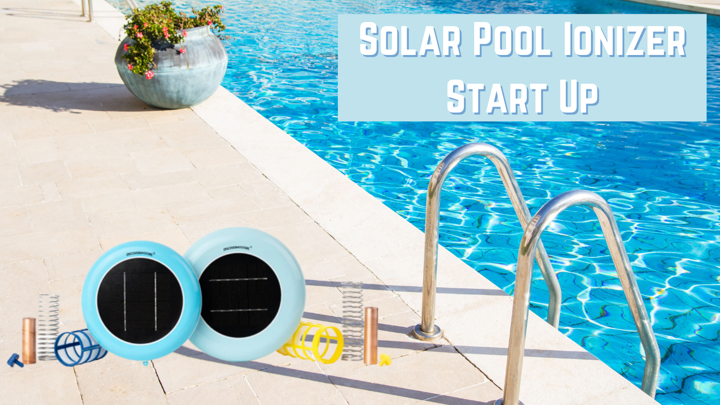 Solar Pool Ionizer Start Up 