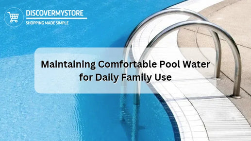 Cómo mantener el agua de la piscina en un nivel confortable para el uso diario de la familia