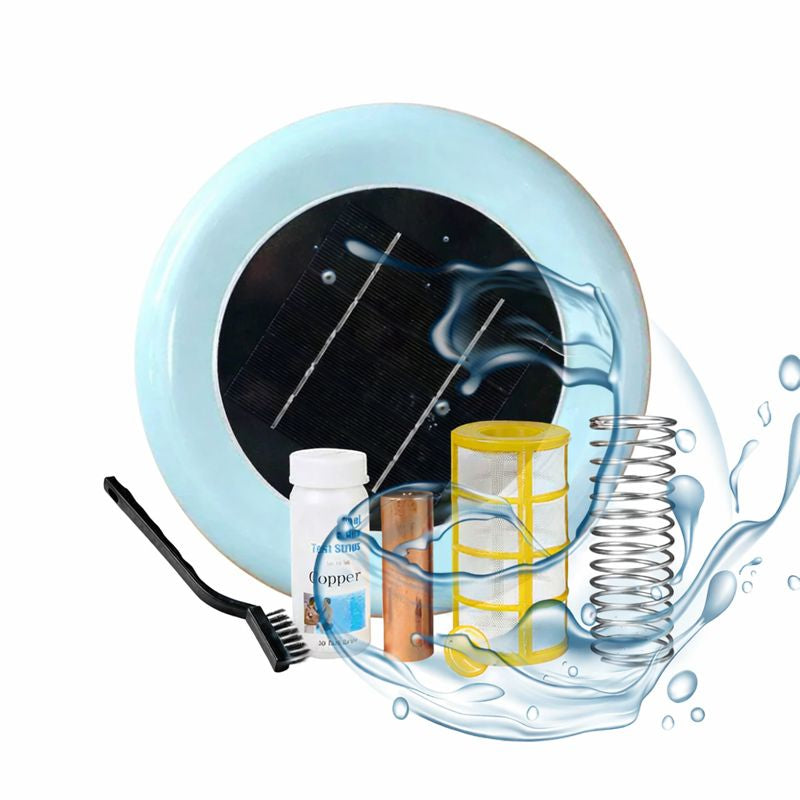 Ioniseur solaire pour piscines de grande capacité (plus de 45 000 gallons) 