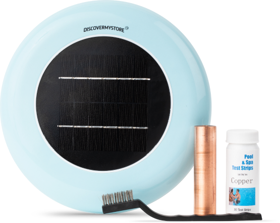 Solar Pool Ionizer for 45,000 Gallons High Capacity Swimming Pools